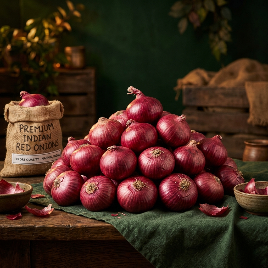 Indian Red Onions